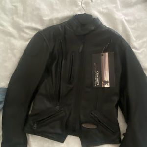 Harley Davidson Women’s Motorcycle Black Leather Jacket- Small